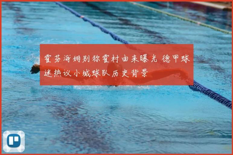 霍芬海姆别称霍村由来曝光 德甲球迷热议小城球队历史背景