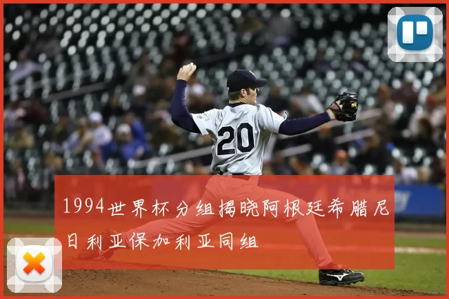 1994世界杯分组揭晓阿根廷希腊尼日利亚保加利亚同组